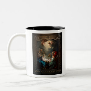 La Lumière du Monde von François Boucher Zweifarbige Tasse