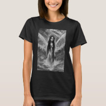 La Luna Dark Angel Fairy Woman Goth Fantasy Art