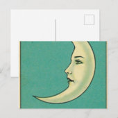 La Luna Tarot Card Postkarte (Vorne/Hinten)