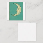 La Luna Tarot Card Quadratische Visitenkarte (Vorne/Hinten)