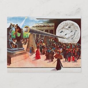 La Lune a un Meter (Circa 1900) Postkarte