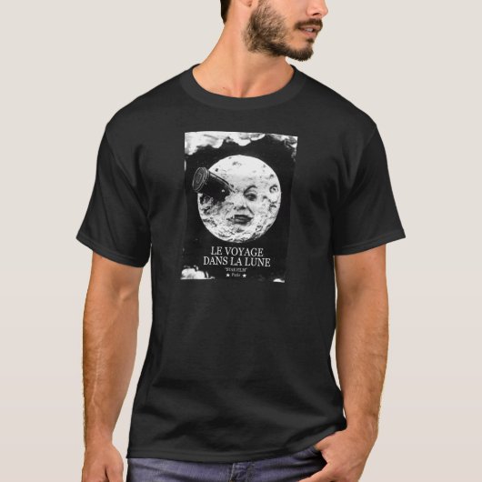 La Lune (eine Reise Le Voyage Dans zum Mond) T-Shirt (Vorderseite)