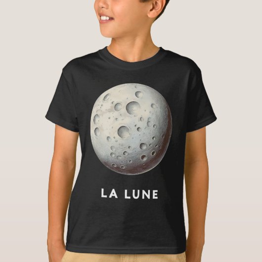 La Lune / Moon - T-Shirt Classic (Vorderseite)