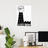 La lutte continue poster (Heimbüro)