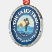 La Luz Trail (Hiker C) Ornament Aus Metall (Links)