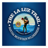 La Luz Trail (Hiker C) Poster (Vorderseite)