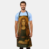 La Macuca Pre-Raphaelite Stil Schürze (Getragen)