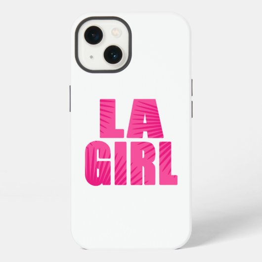 LA Mädchen iPhone Hülle (Rückseite)
