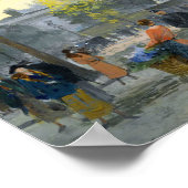 La Madeleine | Victor Gabriel Gilbert Poster (Ecke)