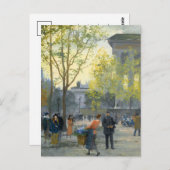 La Madeleine | Victor Gabriel Gilbert Postkarte (Vorne/Hinten)