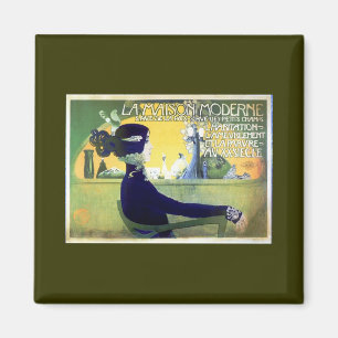 La Maison Moderne Art Nouveau Magnet