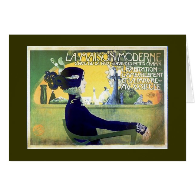 La Maison Moderne Art Noveau (Vorderseite (Horizontal))