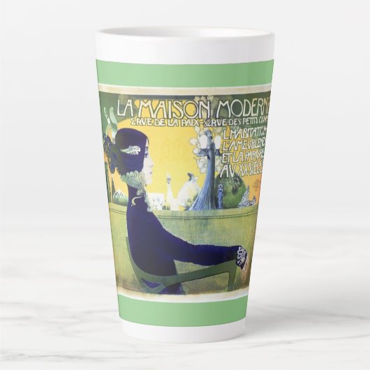 La Maison Moderne Art Noveau Milchtasse (Vorderseite)