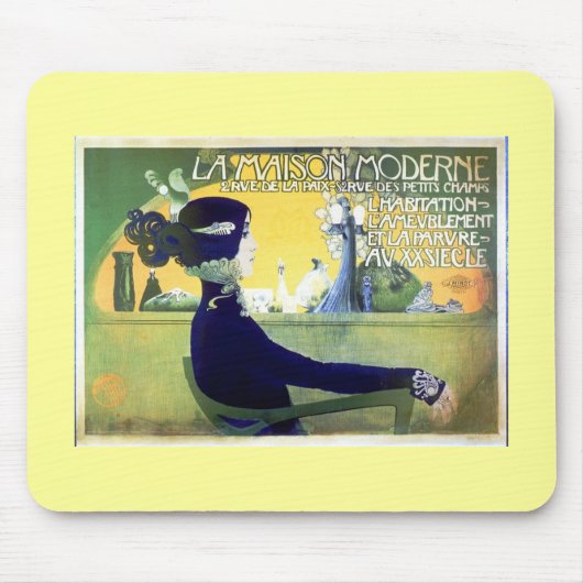 La Maison Moderne Art Noveau Mousepad (Vorne)