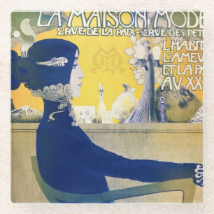 La Maison Moderne, c.1902 Glasuntersetzer