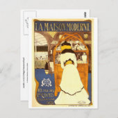 La Maison Moderne, Maurice Biais Postkarte (Vorne/Hinten)