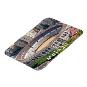 La Malagueta - die Stierkampfarena in Malaga. Magnet (Linke Seite)