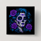 La Mamá Más Chingona Funny Spanish Mama Button (Vorderseite)