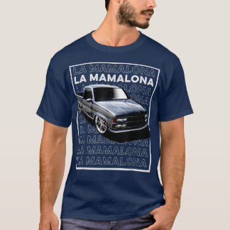 La Mamalona 90er OBS LKW Design T-Shirt