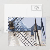 La Mancha, Spanien. Don Quixote ist berühmt dafür, Postkarte (Vorne/Hinten)