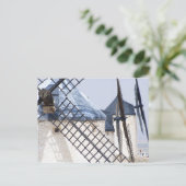 La Mancha, Spanien. Don Quixote ist berühmt dafür, Postkarte (Stehend Vorderseite)