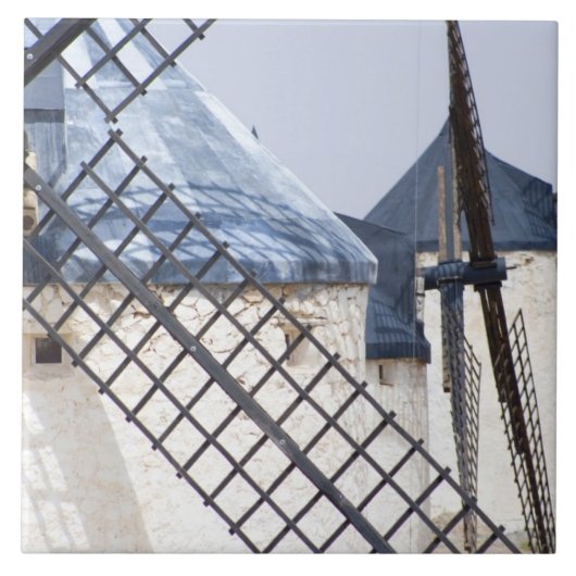 La Mancha, Spanien. Don Quixote ist berühmt für Fliese (Vorderseite)