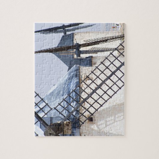 La Mancha, Spanien. Don Quixote ist berühmt für Puzzle (Vertikal)