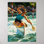 LA MANEUVER DU CANOø (das Kanumanöver) Poster (Vorne)