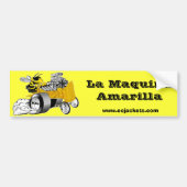 La Maquina Amarilla Autoaufkleber (Vorne)