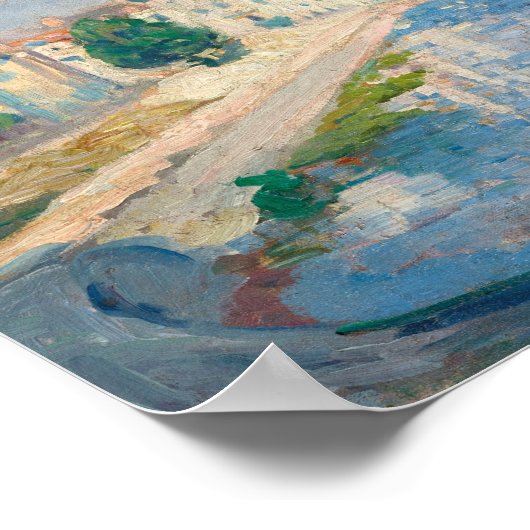 La Marne à Lagny | Henri Lebasque Poster (Ecke)