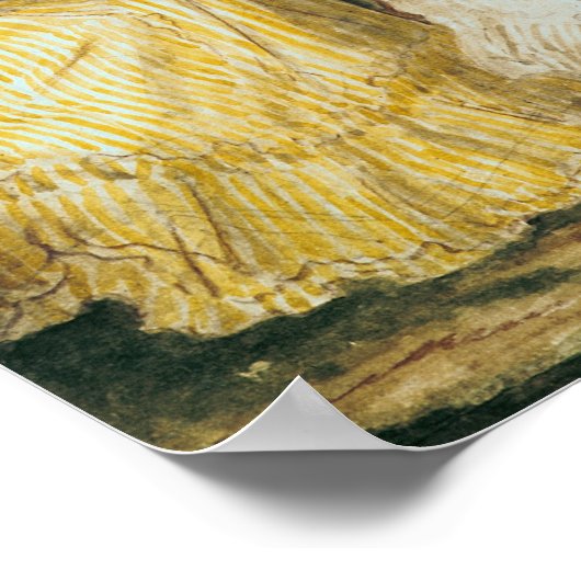 La Marquise de Montesson Poster (Ecke)