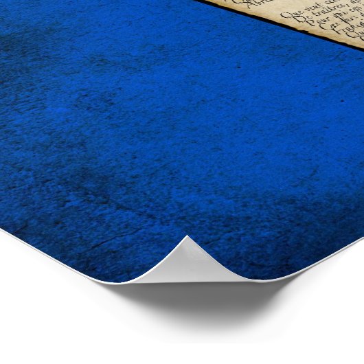 La Marseillaise Poster (Ecke)