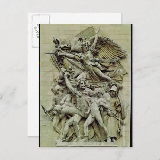 La Marseillaise Postkarte (Vorne/Hinten)