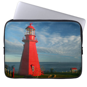 La Martre Leuchtturm Matane auf dem Gaspe Laptopschutzhülle