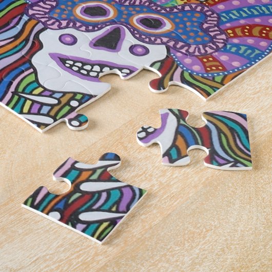 La Mascarada de Los Muertos Puzzle (Seite)