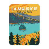 La Mauricie Nationalparkprojekt des Travel Art Vin Magnet (Vertikal)