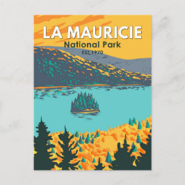 La Mauricie Nationalparkprojekt des Travel Art Vin Postkarte