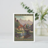 La Mayenne Pittoresque Frankreich Eisenbahn Vintag Postkarte (Stehend Vorderseite)