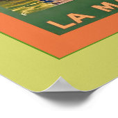 La Mayenne ~ Vintage Reisen Poster (Ecke)