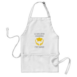 La meilleure cuisinière personalisierbar schürze