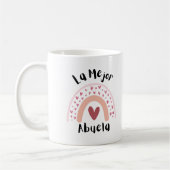 LA MEJOR ABUELA COFFEE TASSE (Beste Großmutter) (Links)