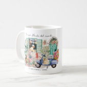 La Mejor Abuela del Mundo | Personalized Kaffeetasse (Vorderseite Links)