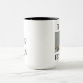 La Mejor Abuela Personalize Foto Oma Birthday Tasse (Zentrum)