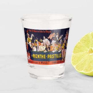 La Menthe Pastille Vintag Shot Glass Schnapsglas