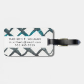 La Mer VI Gepäckanhänger (Rückseite horizontal)