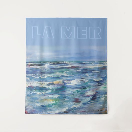 La Mer Wandteppich (Vorderseite)
