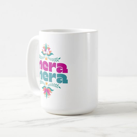 La Mera, Spanisch Kaffeetasse (Vorderseite Links)