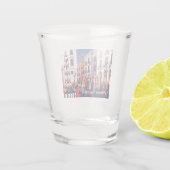 La Mercè Festival Barcelona Spanien Schnapsglas (Rückseite)