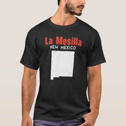 La Mesilla Usa Staat America Reisen New Mexico T-Shirt (Vorderseite)