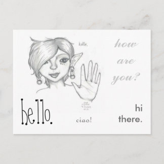 La Mia Amica. Postkarte